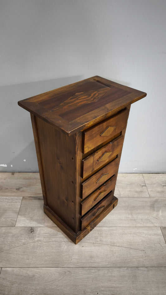 92049 Piccola cassettiera in legno