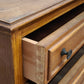 92051 Settimino impiallacciato in legno chiaro