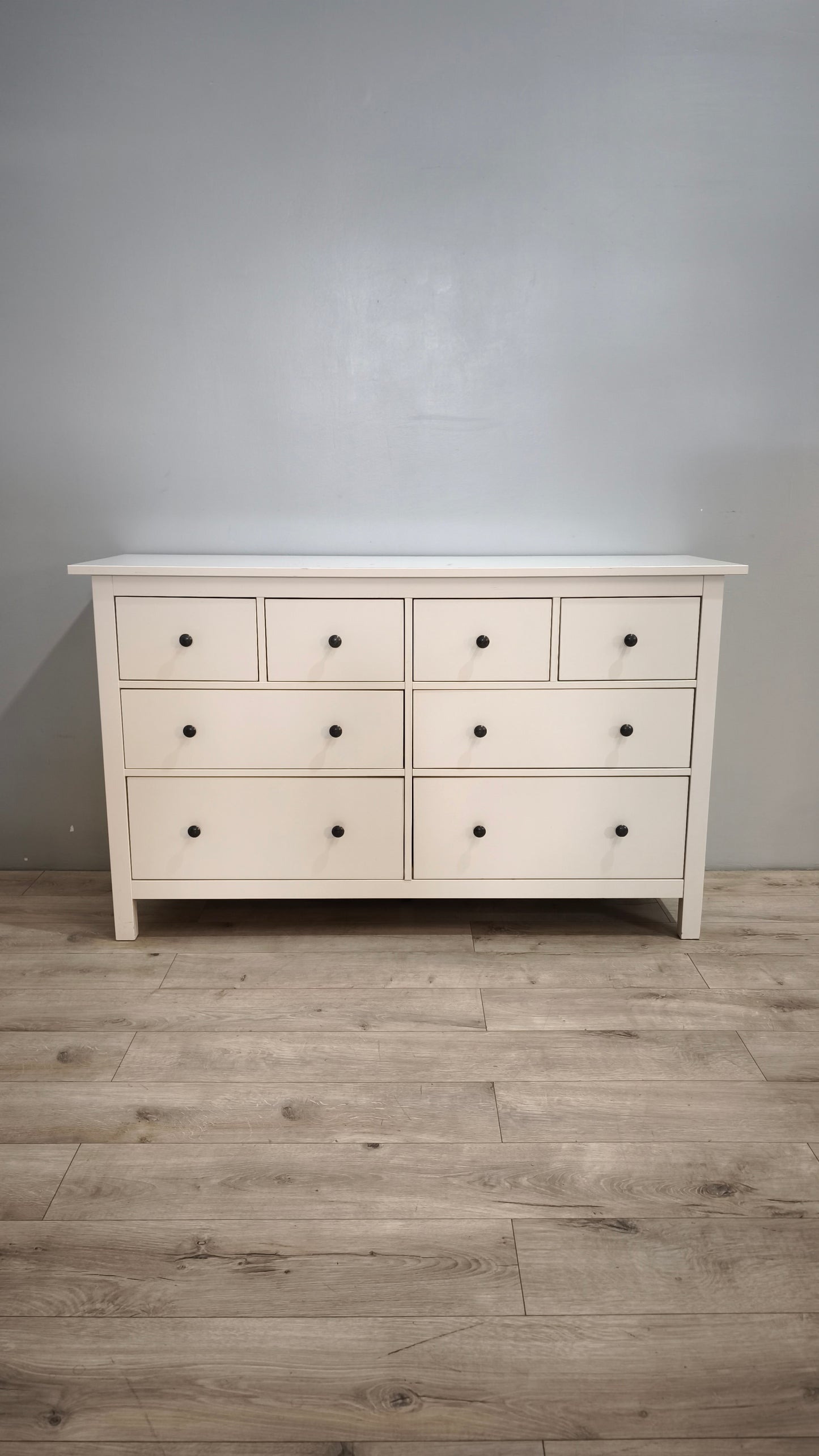 92066 Cassettiera Ikea Hemnes bianca con 8 cassetti