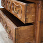 92029 Vetrina in legno stile provenzale