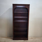 92057 Libreria in legno scuro stile classico