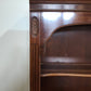 92057 Libreria in legno scuro stile classico