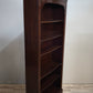92057 Libreria in legno scuro stile classico