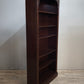 92057 Libreria in legno scuro stile classico