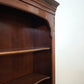 92057 Libreria in legno scuro stile classico