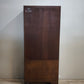92057 Libreria in legno scuro stile classico
