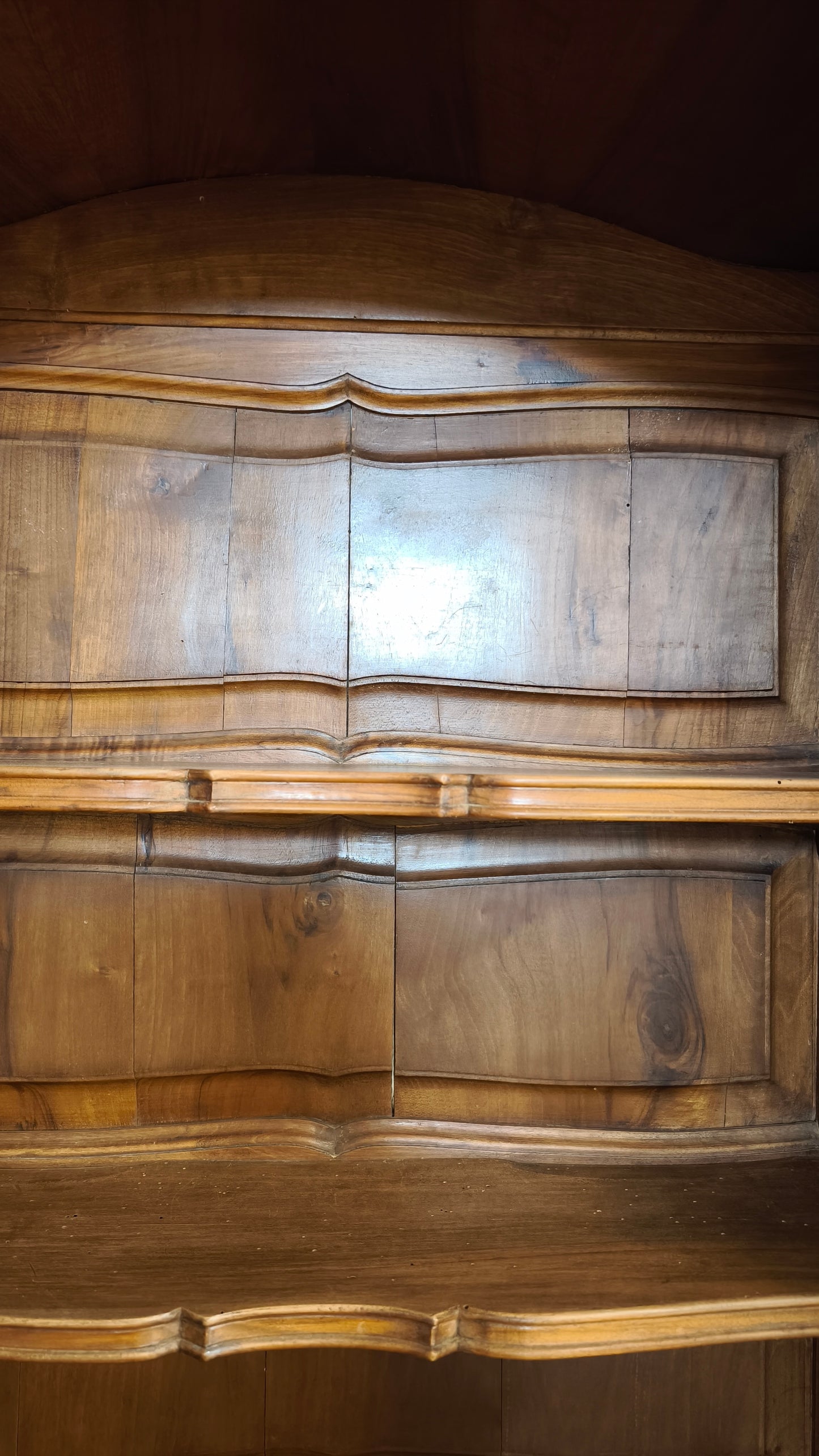 92041 Credenza in legno tre ante con cassetti centrali