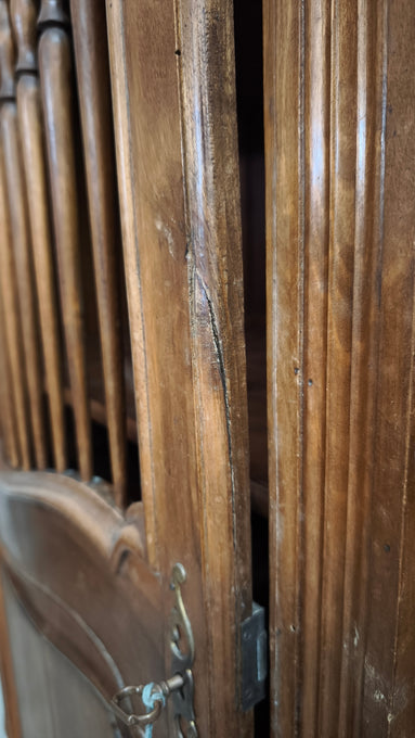 92041 Credenza in legno tre ante con cassetti centrali