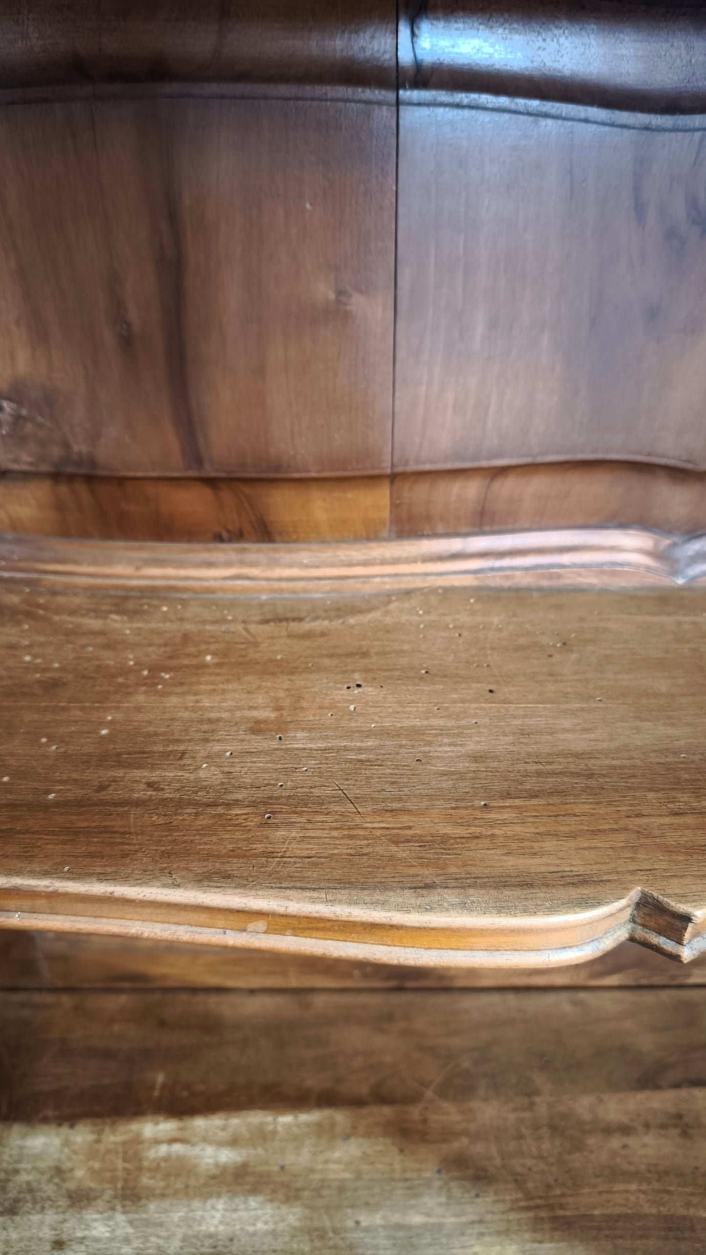 92041 Credenza in legno tre ante con cassetti centrali