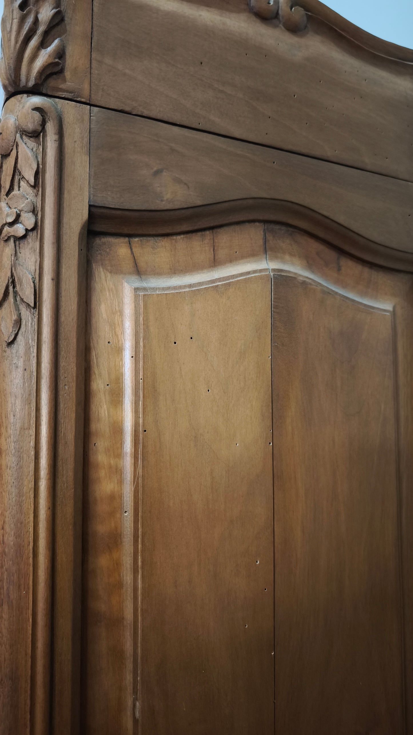 92041 Credenza in legno tre ante con cassetti centrali