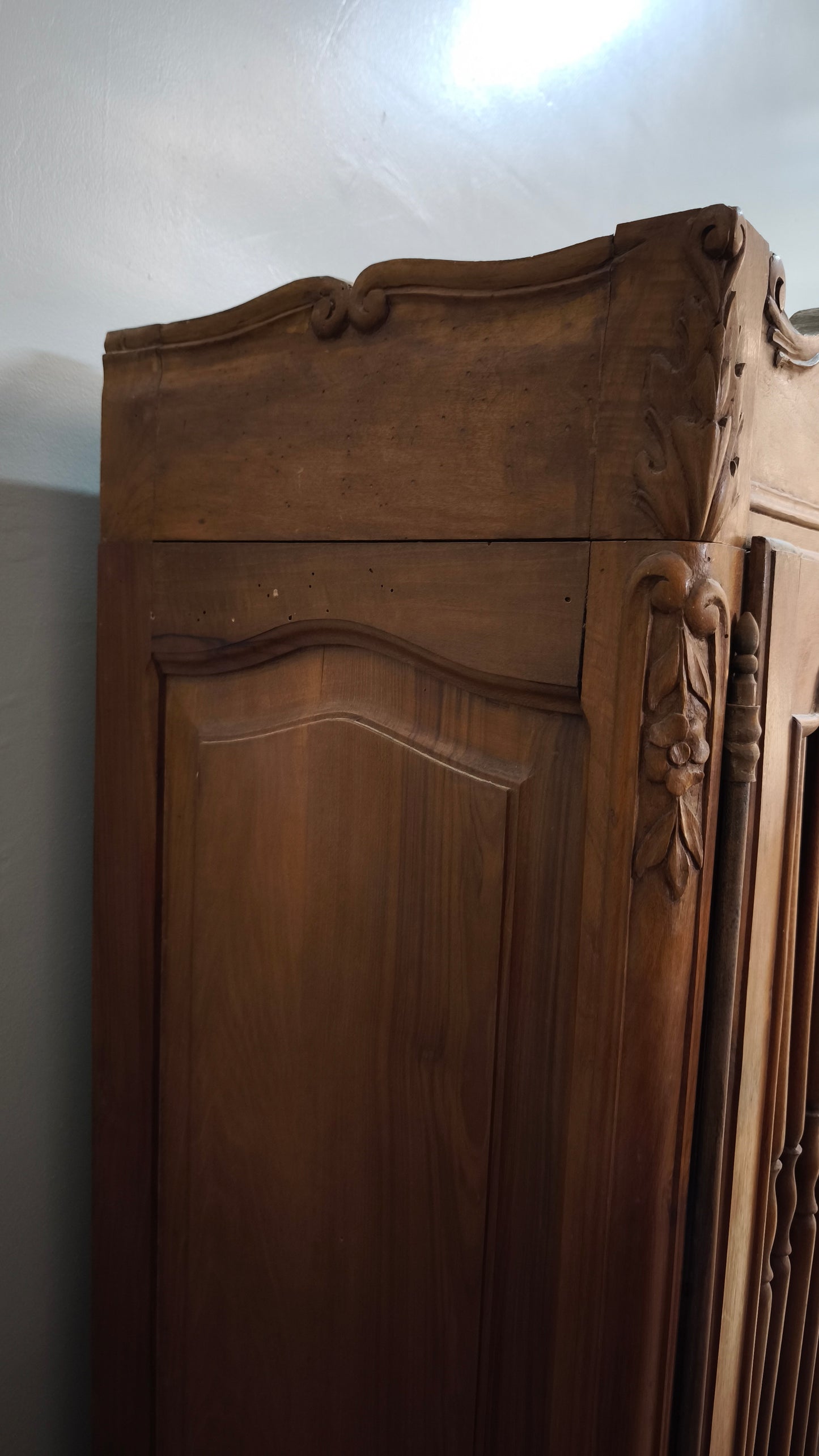 92041 Credenza in legno tre ante con cassetti centrali