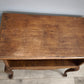 92048 Mobiletto da ingresso in legno con gambe a sciabola