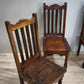 92109 Set n 4 sedie in legno massello