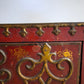 92178 Antico baule cassaforte orientale da viaggio