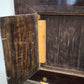 92178 Antico baule cassaforte orientale da viaggio