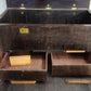 92178 Antico baule cassaforte orientale da viaggio