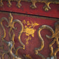 92178 Antico baule cassaforte orientale da viaggio