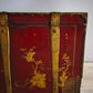 92178 Antico baule cassaforte orientale da viaggio