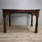 92108 Tavolo in legno massello con piano rettangolare