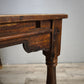 92108 Tavolo in legno massello con piano rettangolare