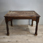 92108 Tavolo in legno massello con piano rettangolare