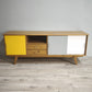 92070 Sideboard Maison du monde con tre sportelli colorati
