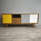 92070 Sideboard Maison du monde con tre sportelli colorati