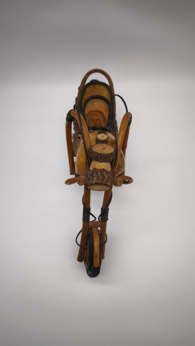 92087 Modellino moto in legno