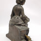 92050 Scultura donna in bronzo
