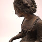 92050 Scultura donna in bronzo