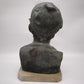 92045 Scultura in bronzo 'Scugnizzo' firmata De Martino con base in marmo