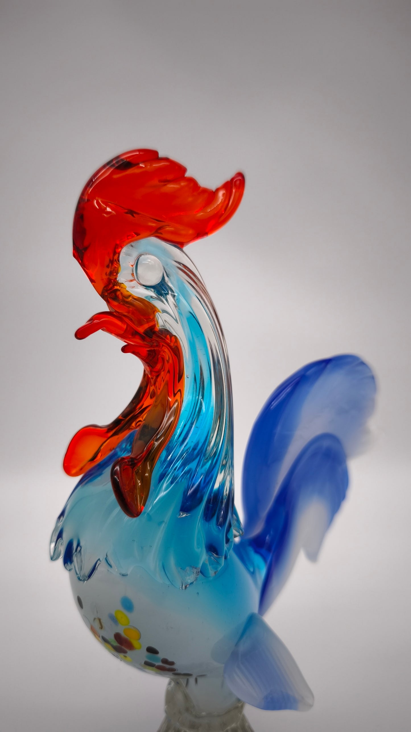 92140 Galletto in vetro di Murano