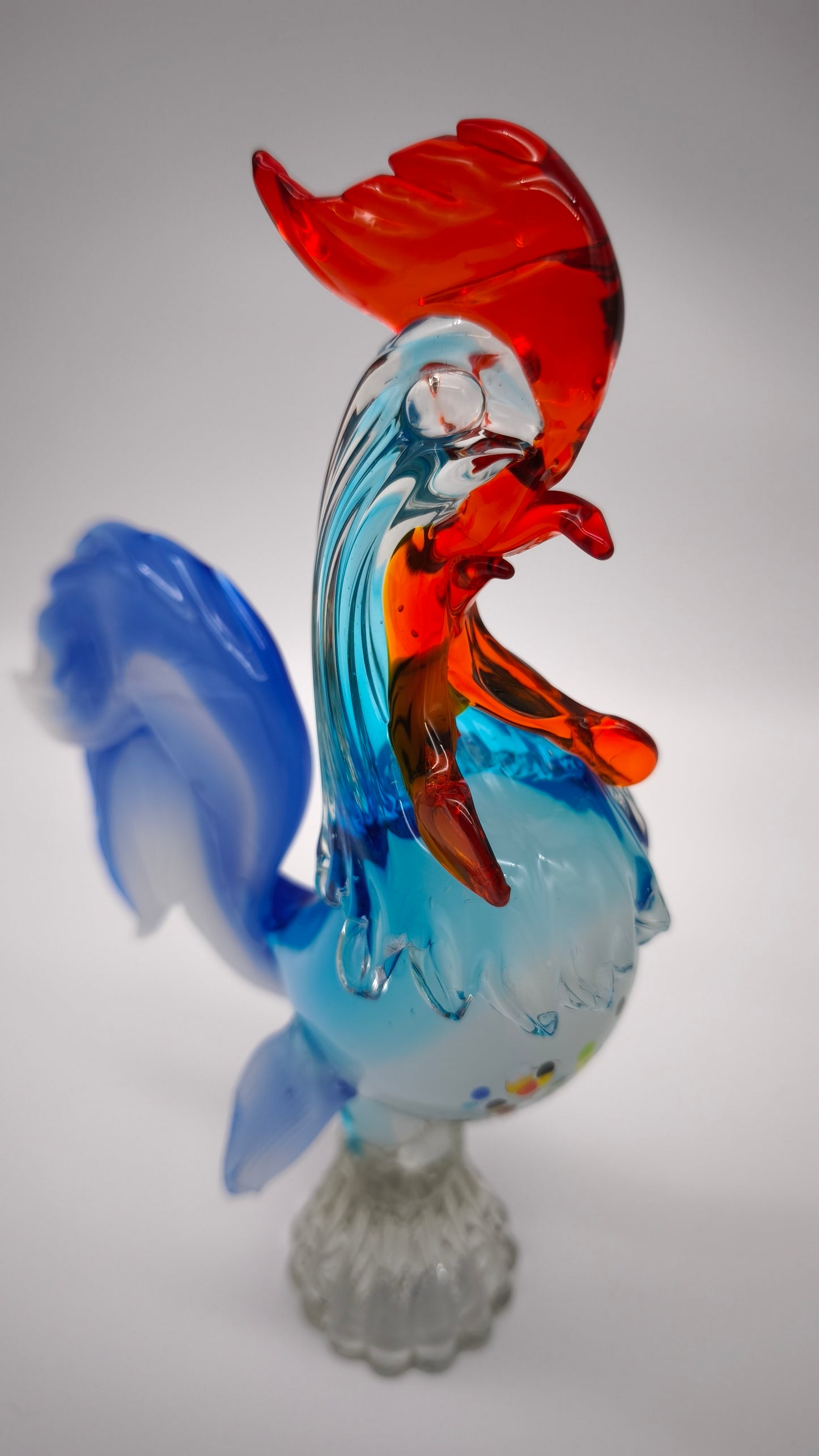 92140 Galletto in vetro di Murano