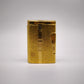 91024 Accendino vintage Ronson in metallo dorato con custodia
