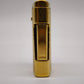 91024 Accendino vintage Ronson in metallo dorato con custodia