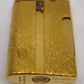 91024 Accendino vintage Ronson in metallo dorato con custodia