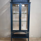 92204 Vetrinetta due ante dipinta blu