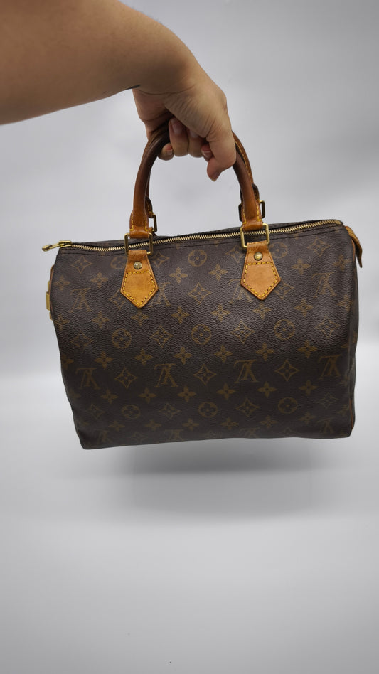 92505 Borsa Loius Vuitton Speedy 30 monogram