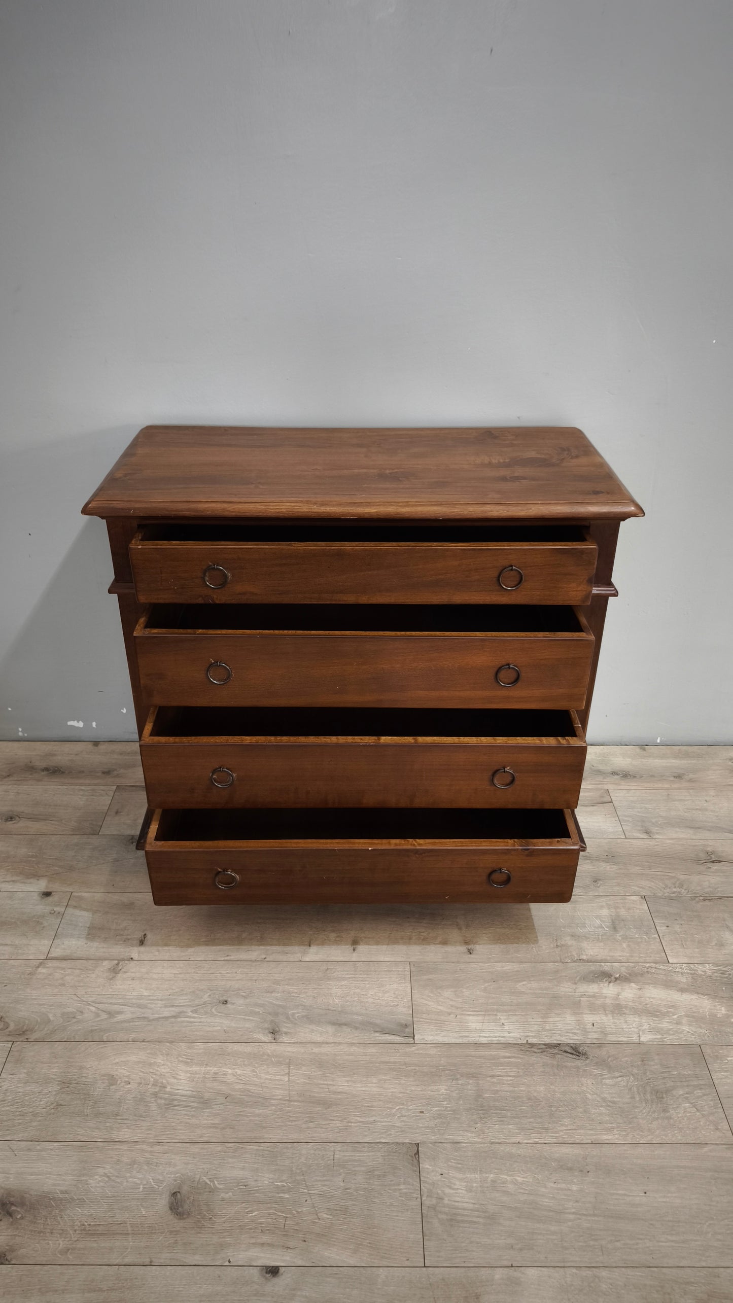 92201 Cassettiera in legno con 4 cassetti