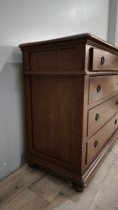 92201 Cassettiera in legno con 4 cassetti