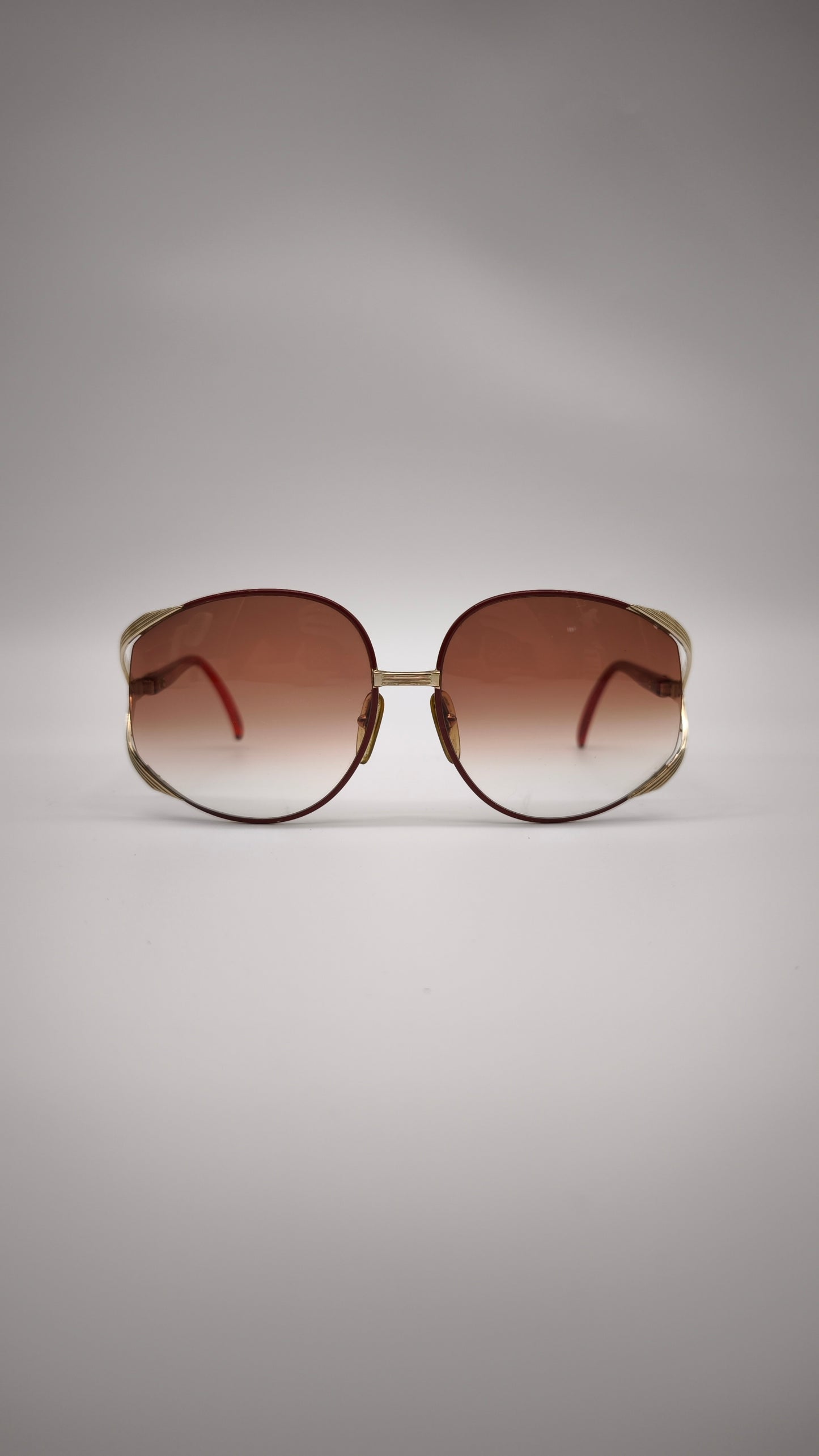 92203 Occhiali da sole Christian Dior 2250 rossi e oro