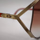 92203 Occhiali da sole Christian Dior 2250 rossi e oro