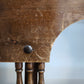 92200 Panca in legno massello con inserti in ferro
