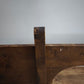 92200 Panca in legno massello con inserti in ferro