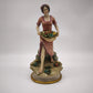 92273 Statuina Giacomo Leotti in ceramica di Capodimonte