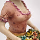 92273 Statuina Giacomo Leotti in ceramica di Capodimonte