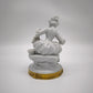 92221 Statuina in ceramica bianca Unter Weiss Bach