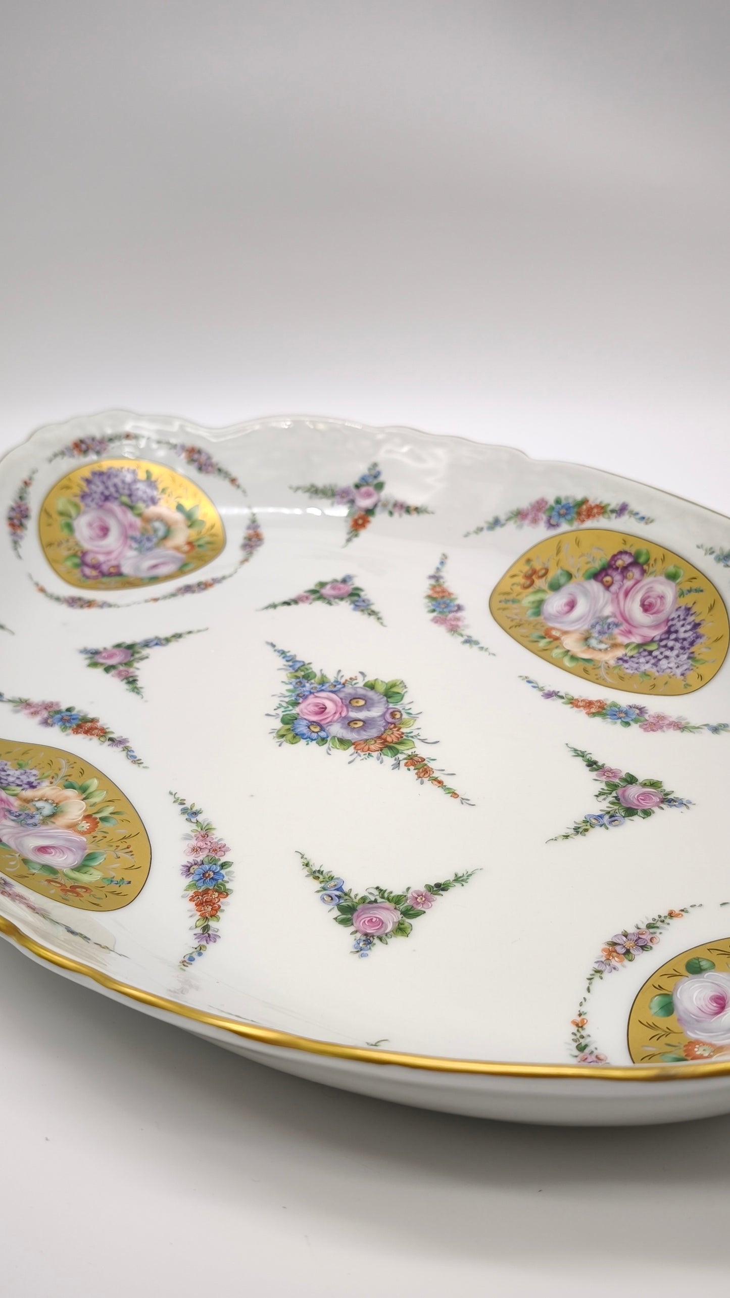 92257 Vassoio Limoges porcelaine de prestige St Martial