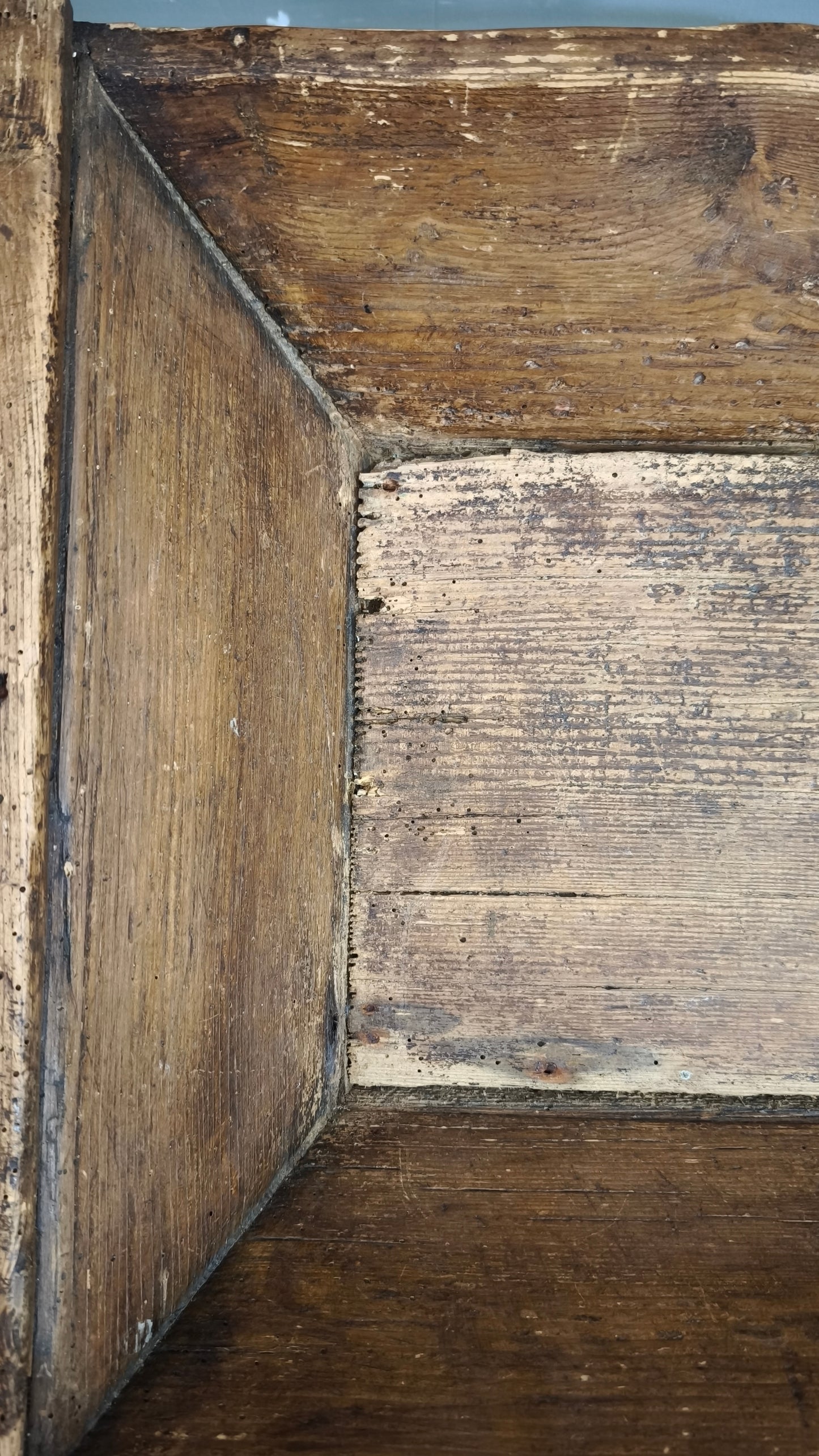 92260 Vecchia tavola siciliana in legno per impastare