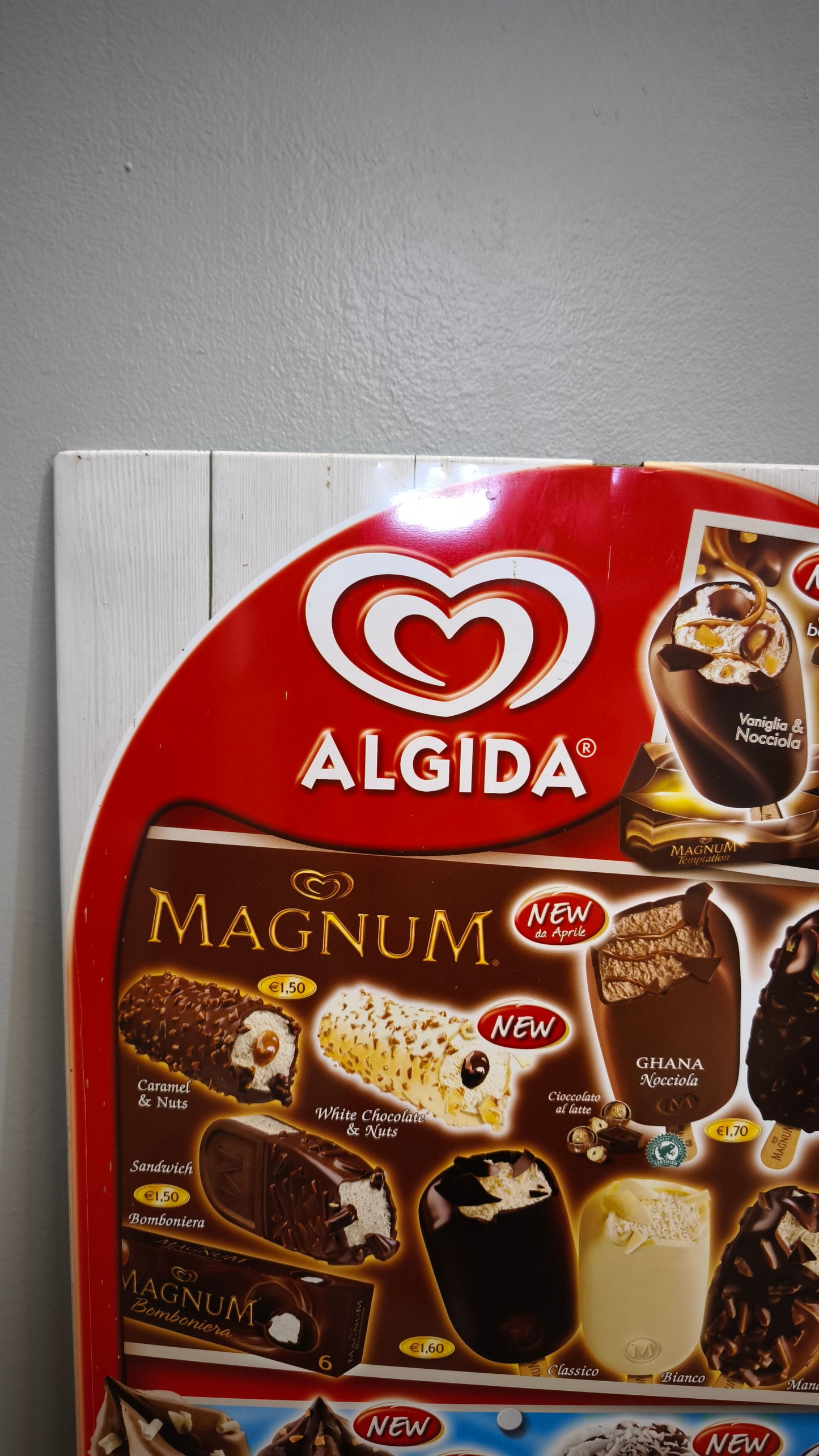 92279 Cartellone gelati Algida